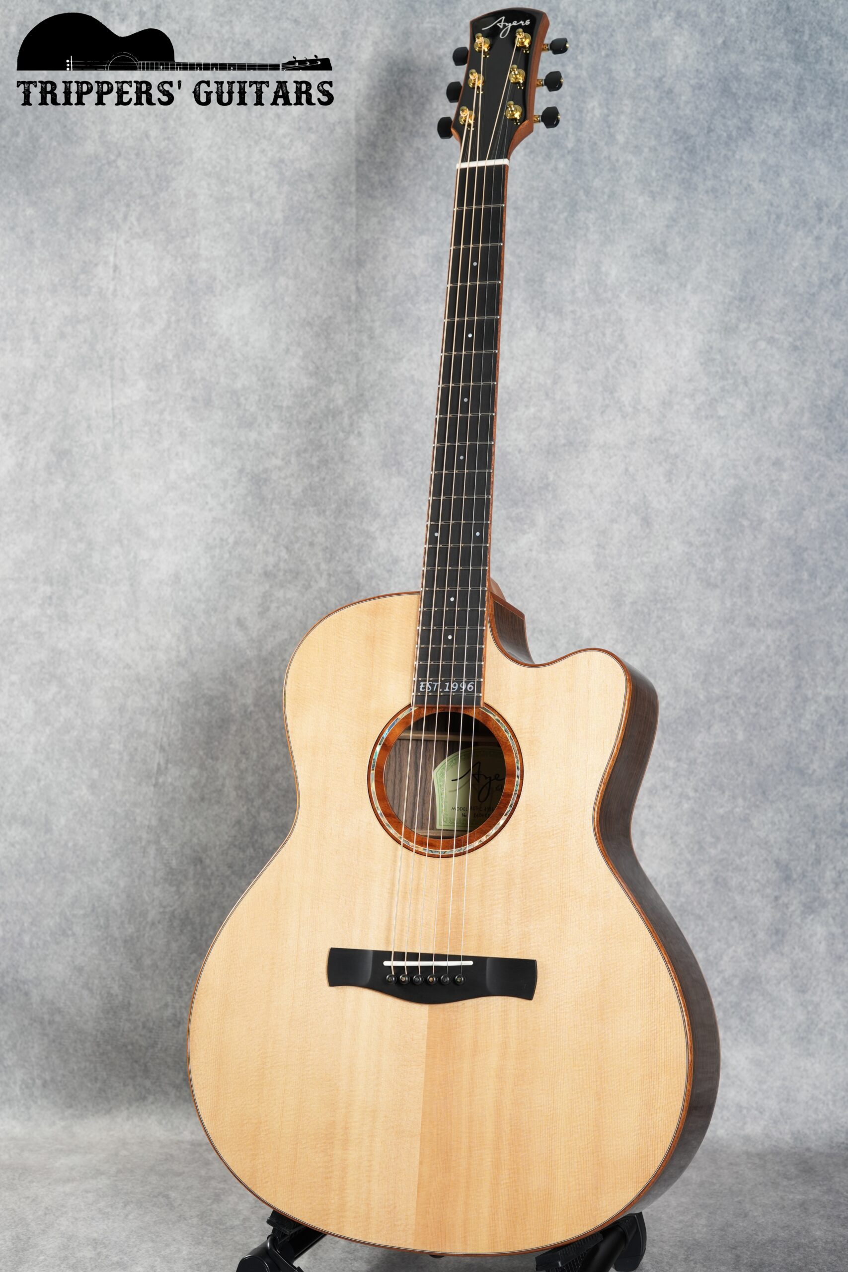 Ayers A07-C 1996 Sitka JP Custom (New) - Trippers' Guitars