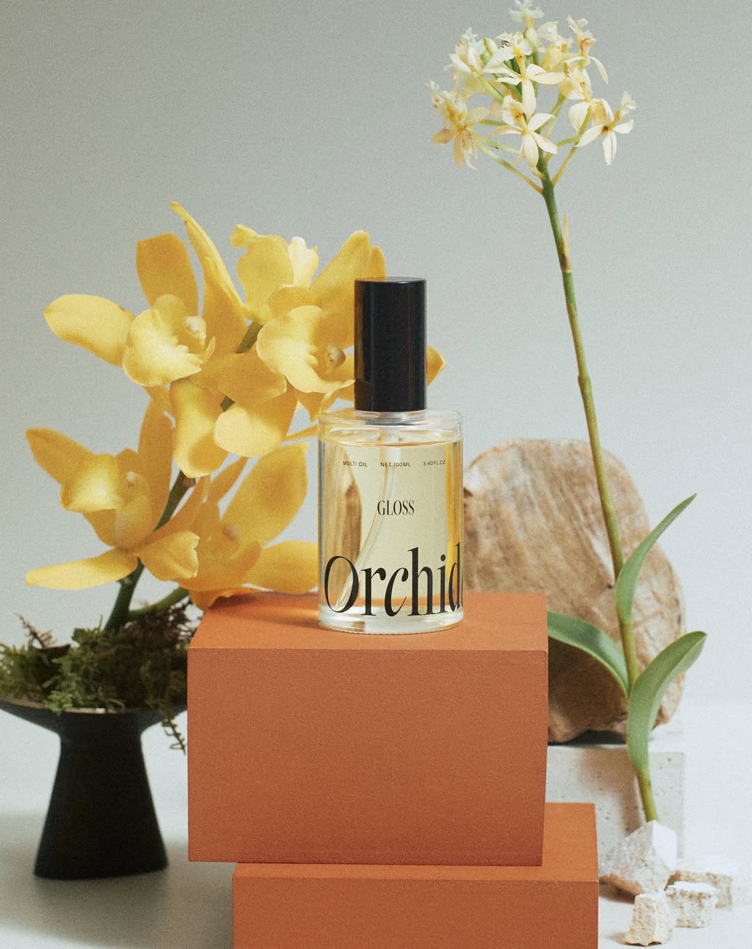 正規販売店 メゾンオルキデ グロスオイル 100mL｜潤いと艶を与える自然