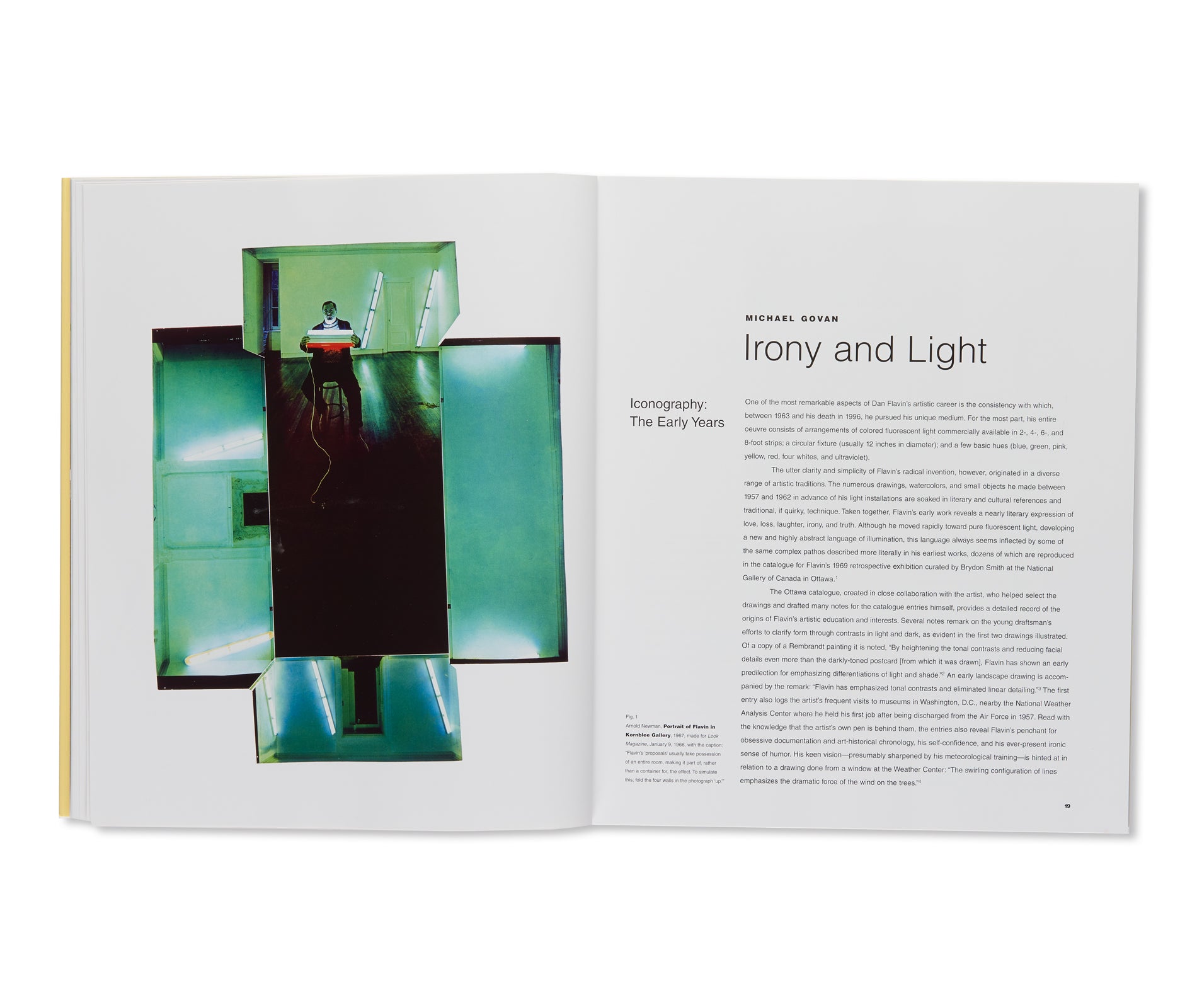 A RETROSPECTIVE by Dan Flavin – twelvebooks