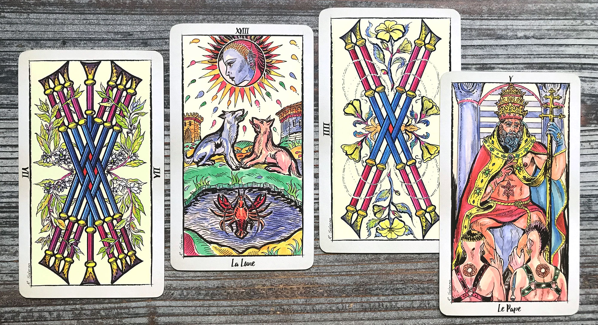 New Choice Tarot de Marseille | Twisting the Leaf