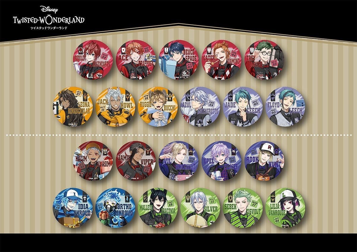 トレーディンググリッター缶バッジ ユニオンバースデー