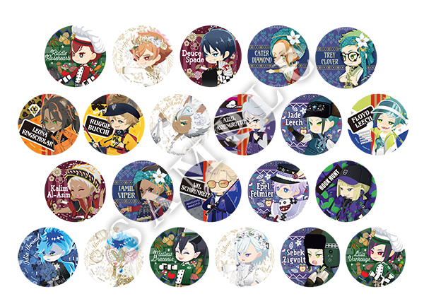 缶バッジコレクション＜イベント衣装ver. ＞vol.2【ツイステ展