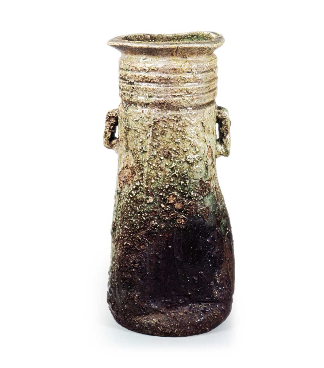 伊賀耳付花入 銘本願寺 | 鶴田 純久の章 お話