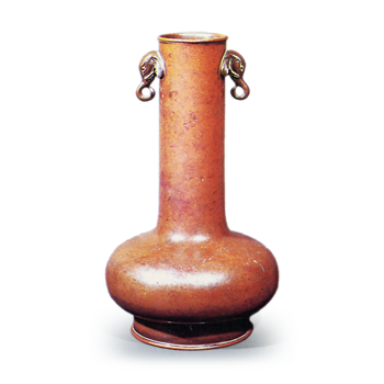 古銅象耳花入 こどうぞうみみはないれ | 鶴田 純久の章 お話