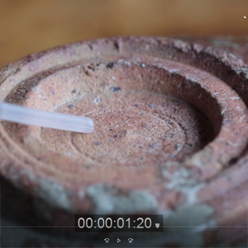 絵唐津鳥紋四方向付（武雄系唐津 内田皿屋窯） | 鶴田 純久の章