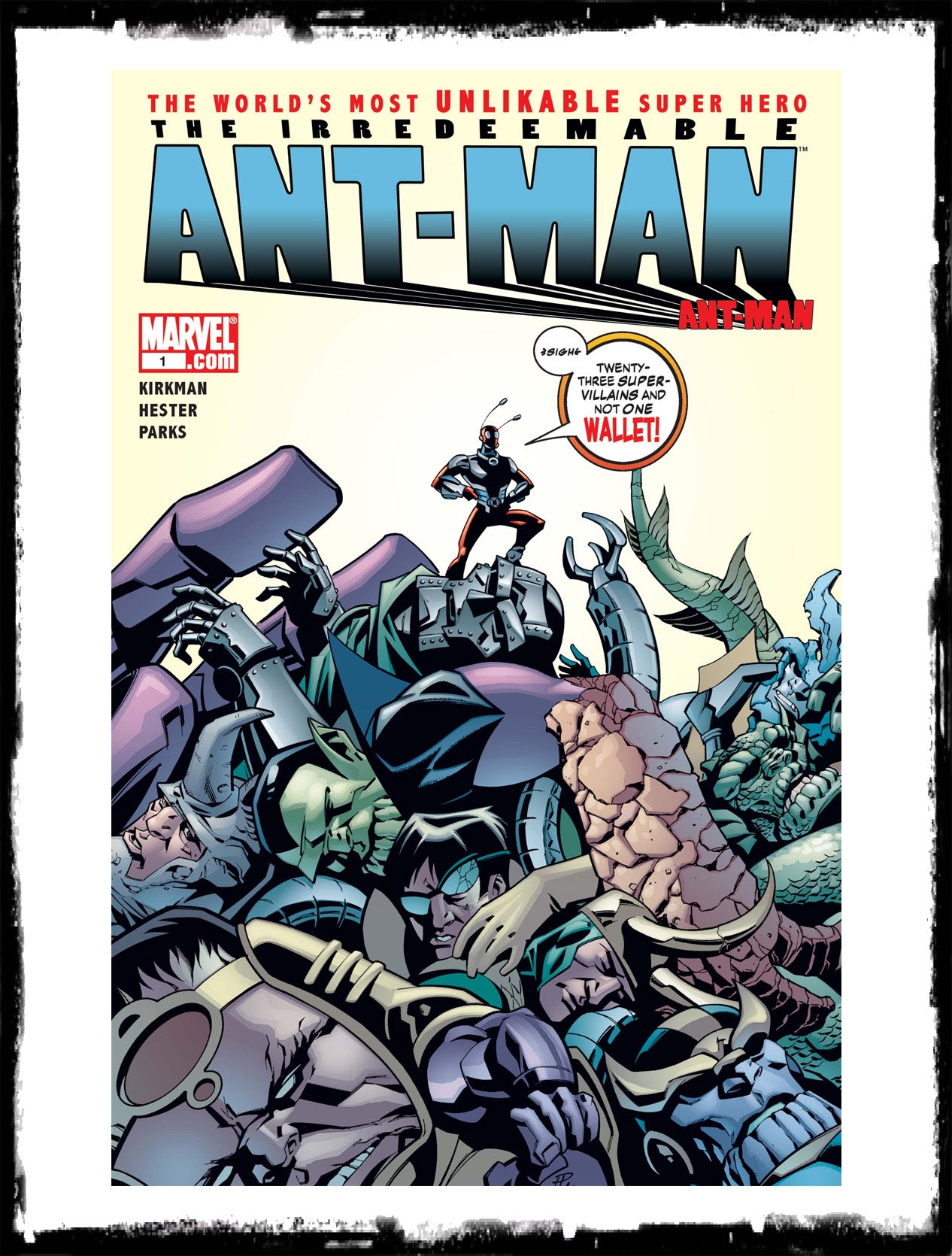 ANT-MAN: THE IRREDEEMABLE - #1 ROBERT KIRKMAN! (2006 - VF) – TURBO
