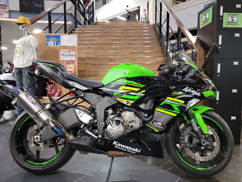 大人気ミドルSS、ZX-6Rが入荷しましたのでご紹介致します！ [最新情報