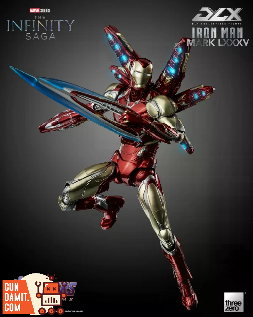 Threezero Marvel Studios The Infinity Saga DLX Iron Man Mark 85