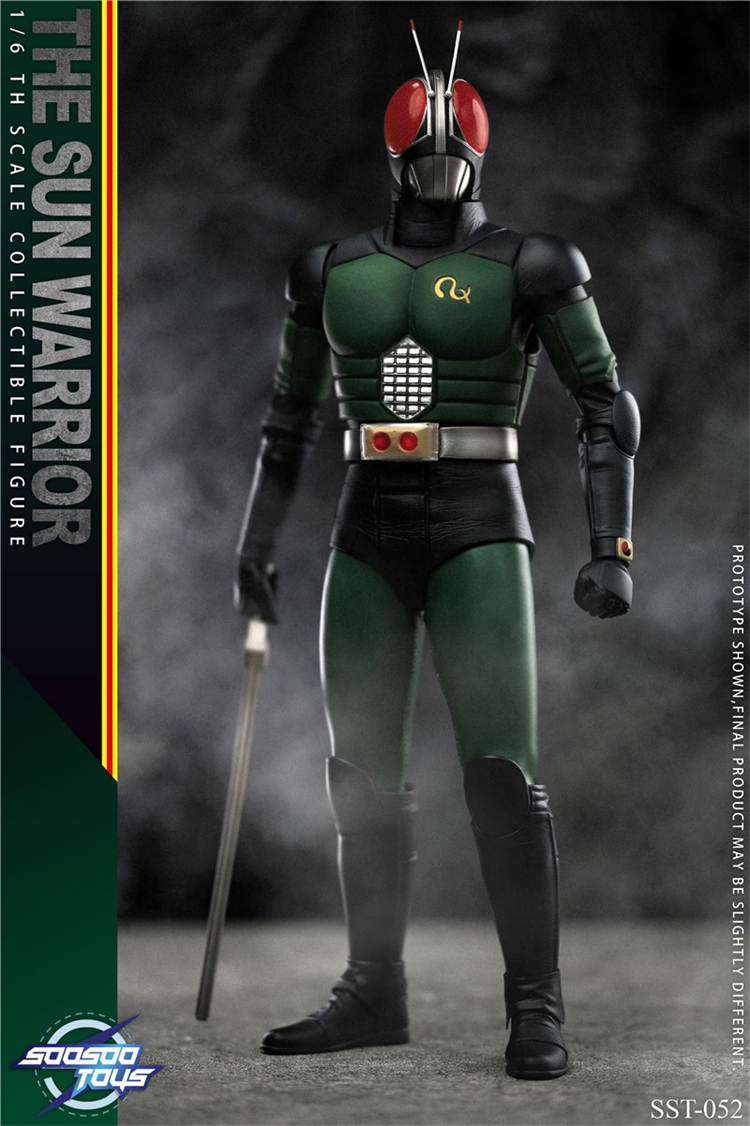 Pre-order] SOOSOOTOYS SST-052 1/6 Masked Rider Black RX 12
