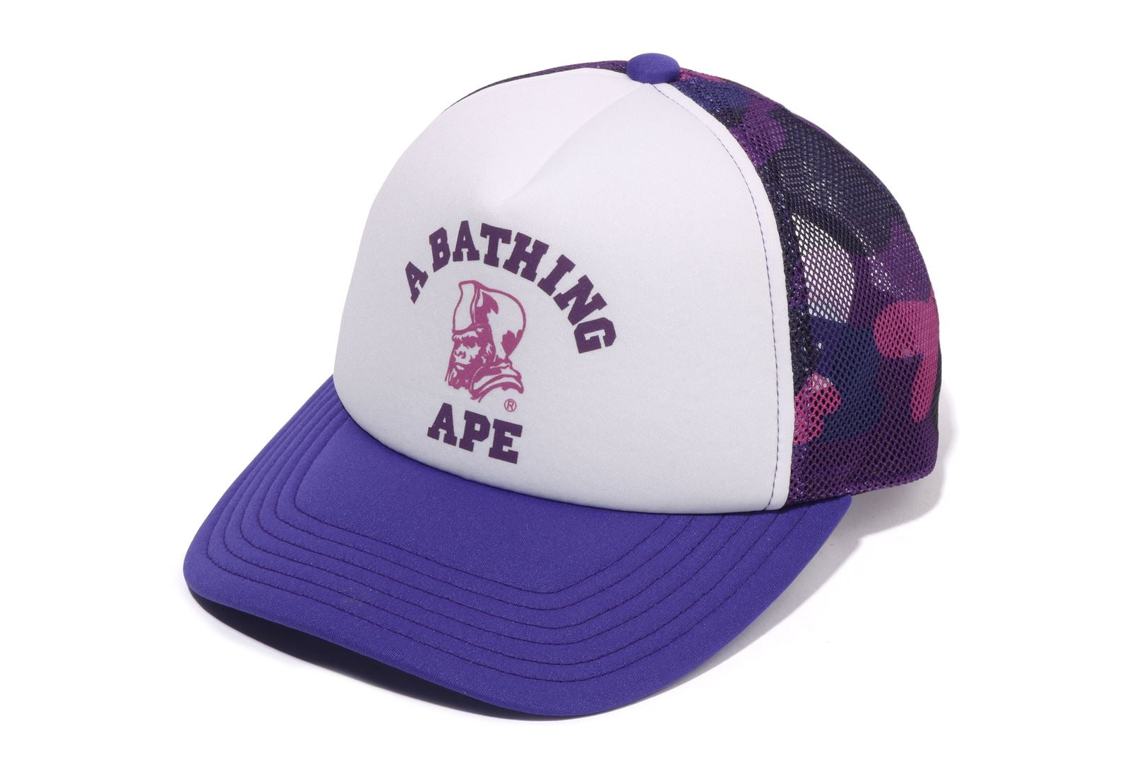 A BATHING APE® Color Camo General Mesh Cap | Bape official website