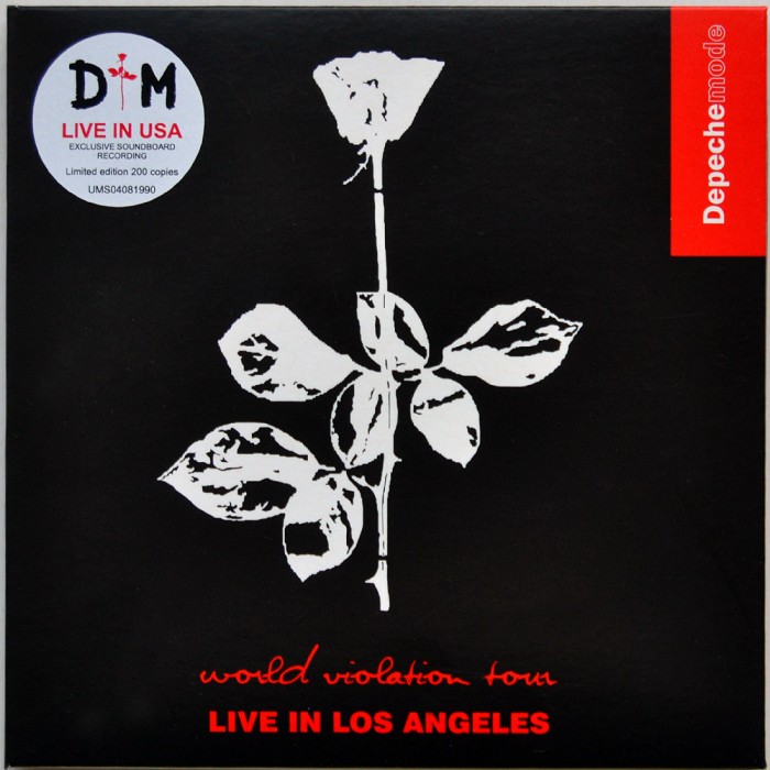 DEPECHE MODE World Violation Tour: Live in Los Angeles (1990, 2CD