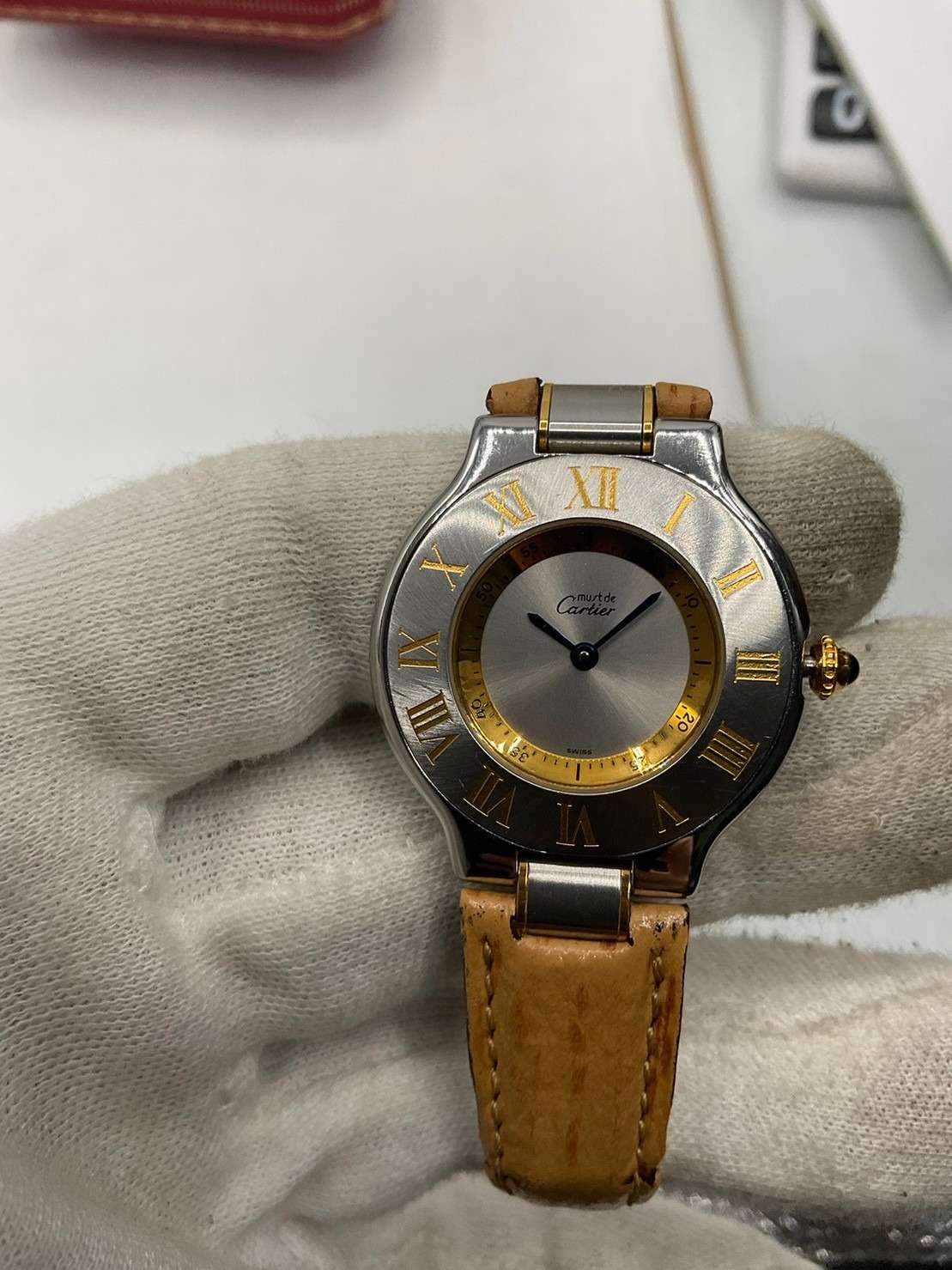 カルティエ マスト21ブランド時計を査定・買取しました！ | 最新の査定