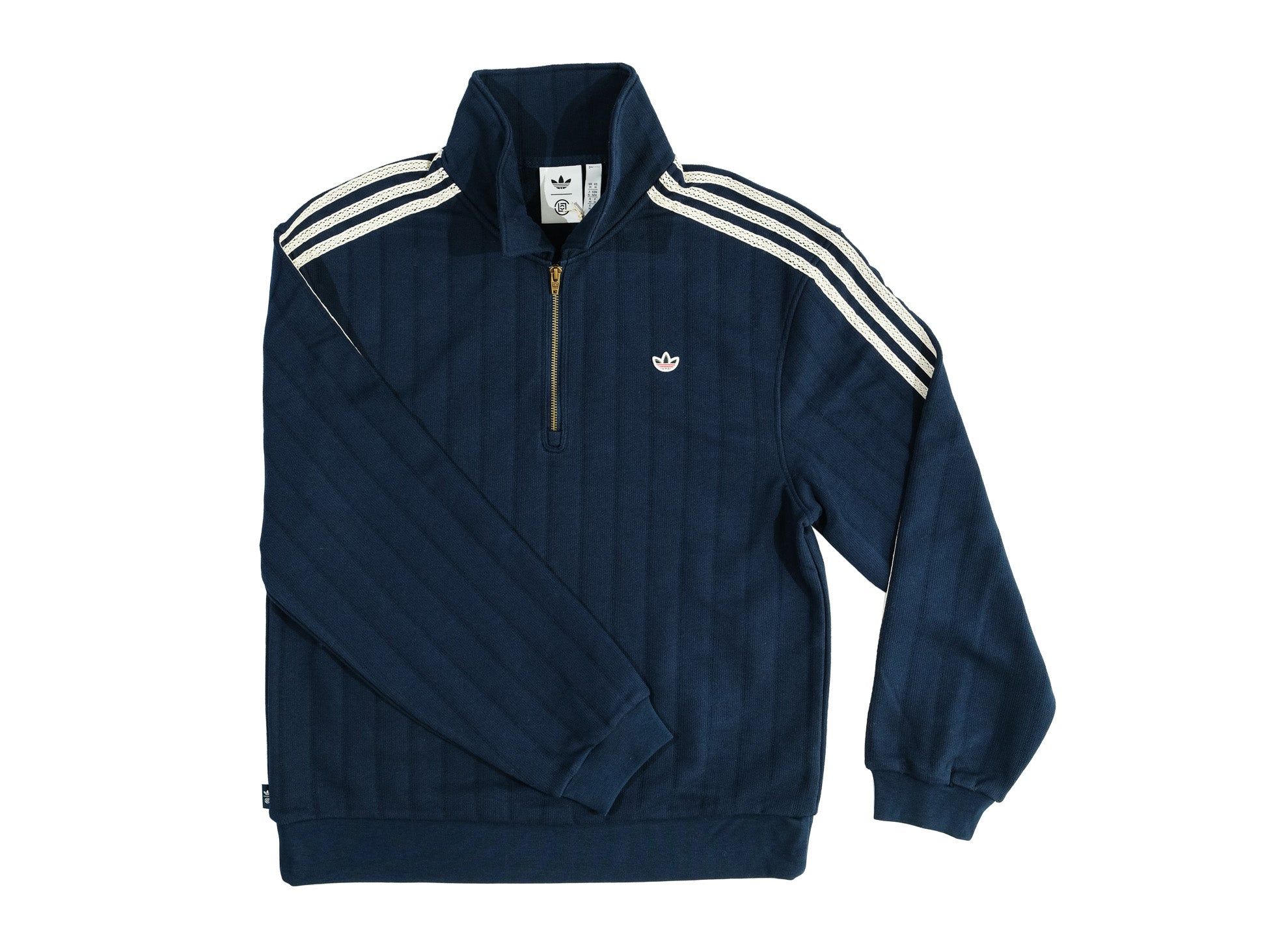 Adidas x CLOT 1/4 Zip Crew 'Night Indigo' – Unheardof Brand