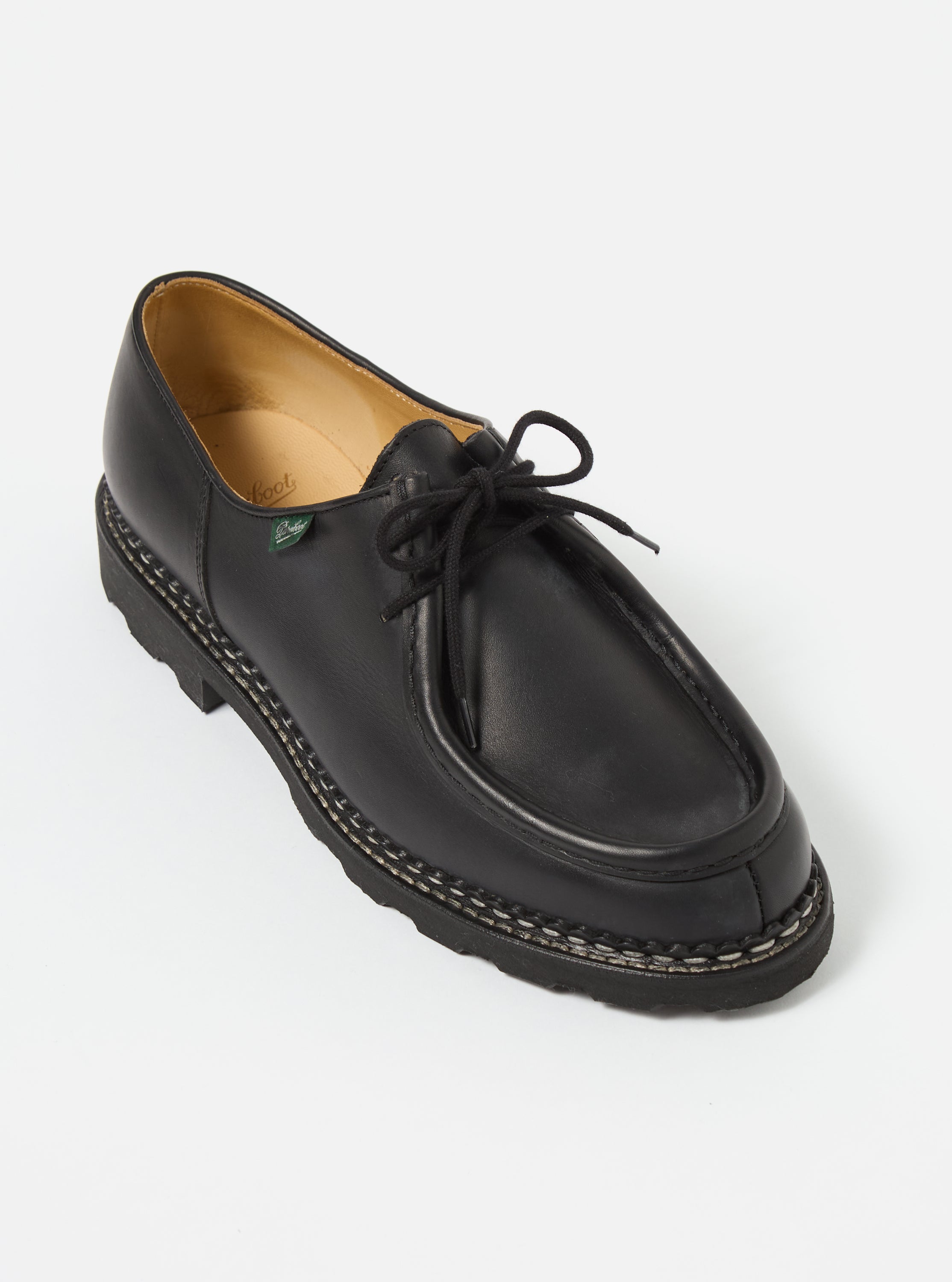 Paraboot Black Leather Michael Marche II – Universal Works