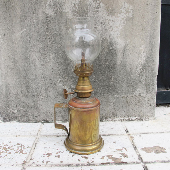 アンティーク オイルランプ OLYMPE ピジョンランプ（uol1079