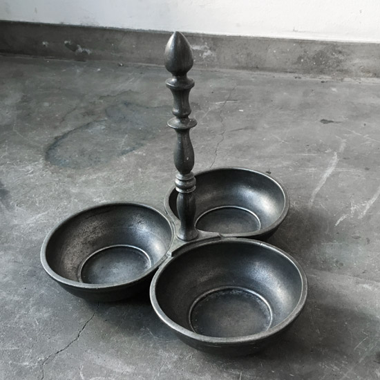 アンティーク ピュータートレイ 小物入れ（uoo1537） - アンティーク