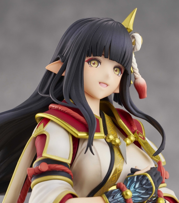 モンスターハンターライズ』より里の受付嬢ヒノエと集会所の受付嬢