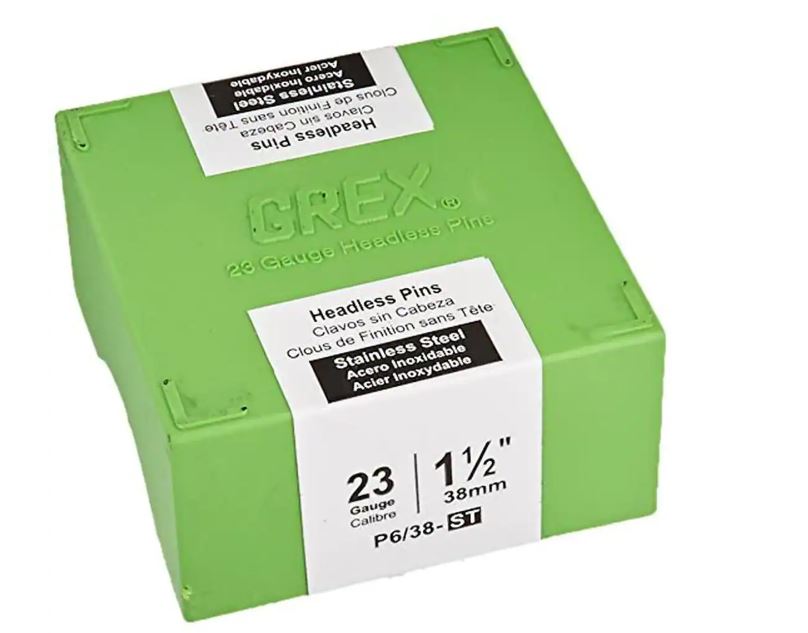 Grex Power Tools P6/38-ST 23-Gauge 1-1/2-Inch Length Stainless
