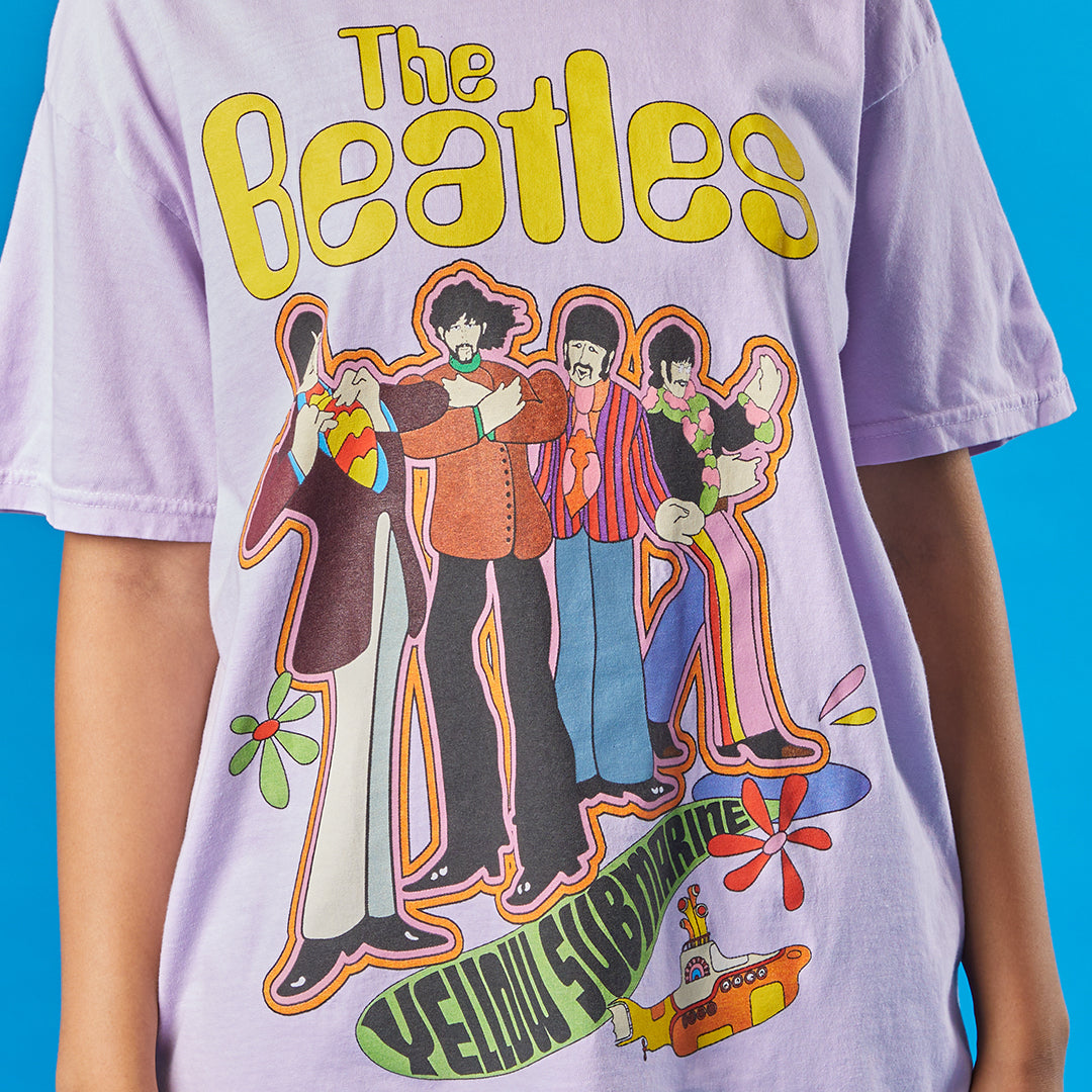 Yellow Submarine Purple T-Shirt - The Beatles Official Store