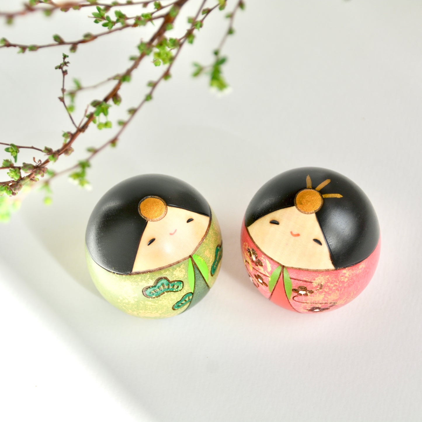 お雛さまこけし しあわせ雛｜卯三郎こけし公式オンラインストア