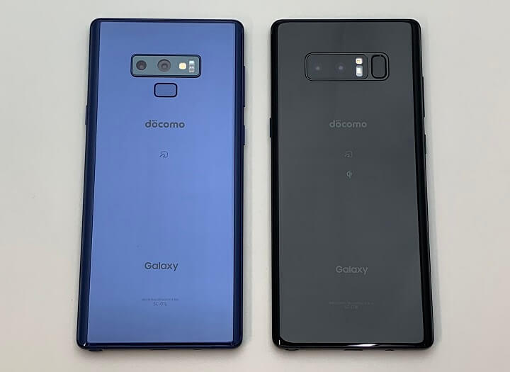 Galaxy Note9（ドコモ版：SC-01L）実機レビュー – 先代のNote8と比較し
