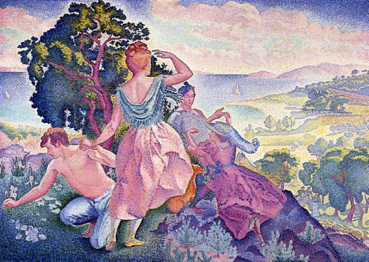 Excursion - Henri-Edmond Cross - WikiArt.org