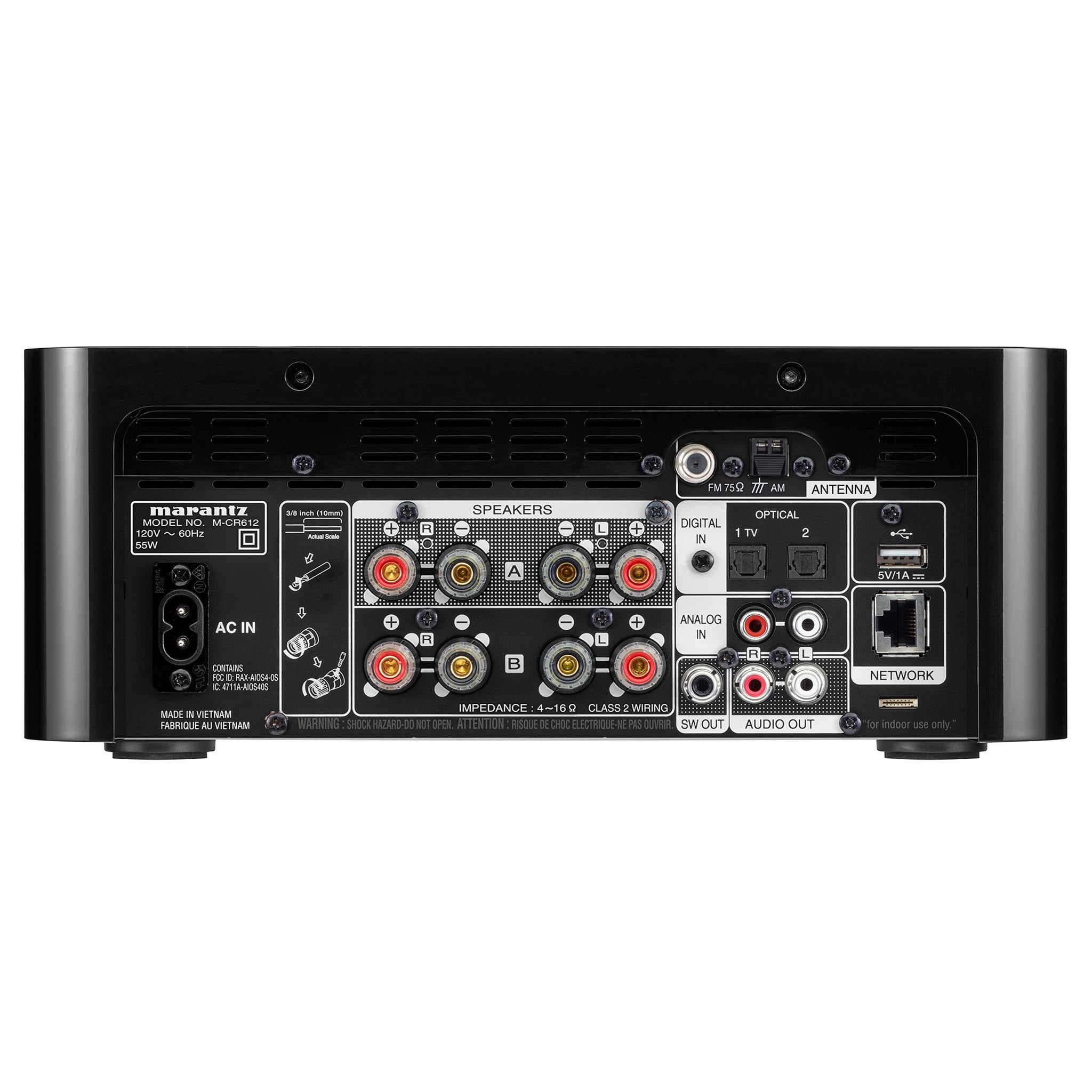 Marantz M-CR612 Streaming Network CD Receiver – Upscale Audio