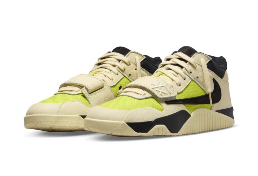Travis Scott x Nike Jordan CJ1 T-REXX “Bright Cactus”が国内5月27日