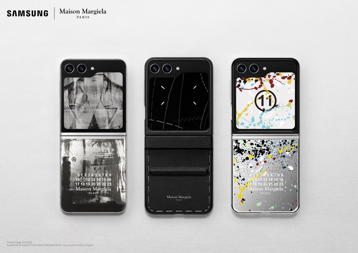 Samsung × Maison Margiela コラボスマホ第2弾『Galaxy Z Flip5』が11
