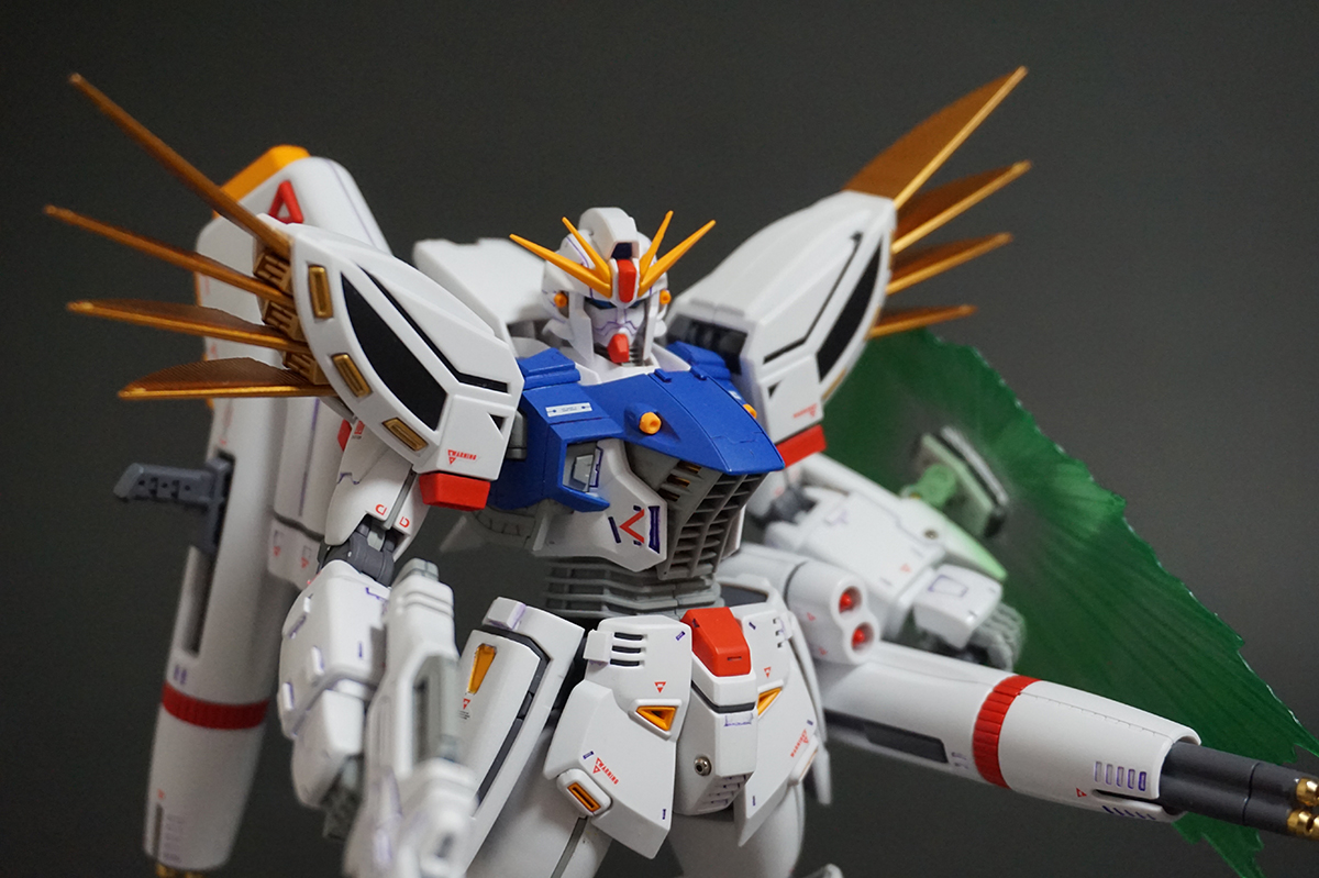 MG ガンダムF91 Ver.2.0 バックキャノン装着型 & ツイン・ヴェスバー
