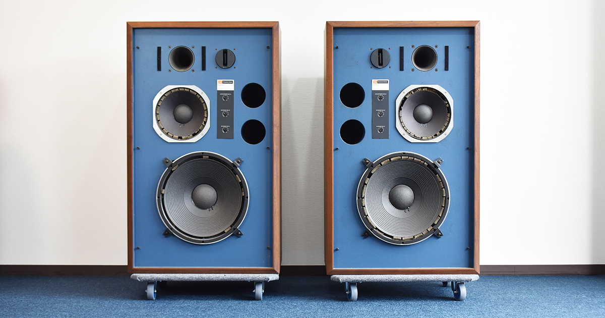 JBL 4344 | エッジ交換、再塗装、位相について