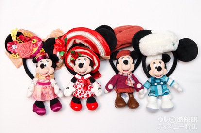 ディズニー】冬『カチューシャ』がキラキラ可愛い！春夏秋も揃えたく