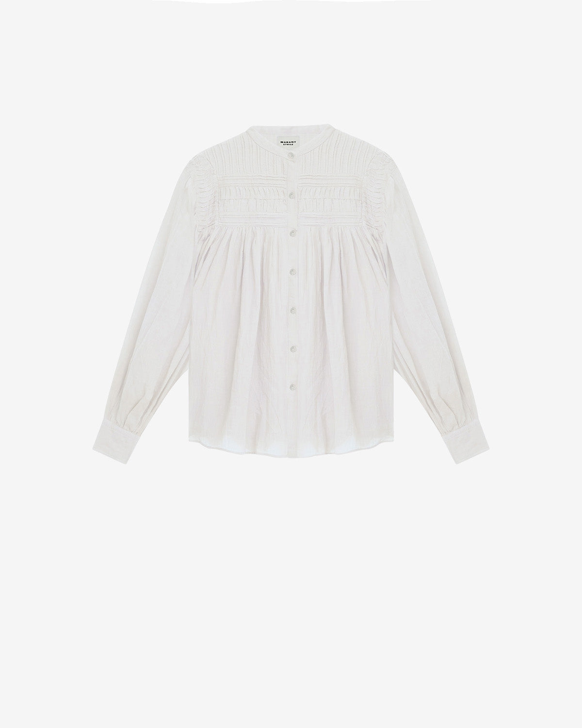 PLALIA BLOUSE Woman white | ISABEL MARANT Official online store