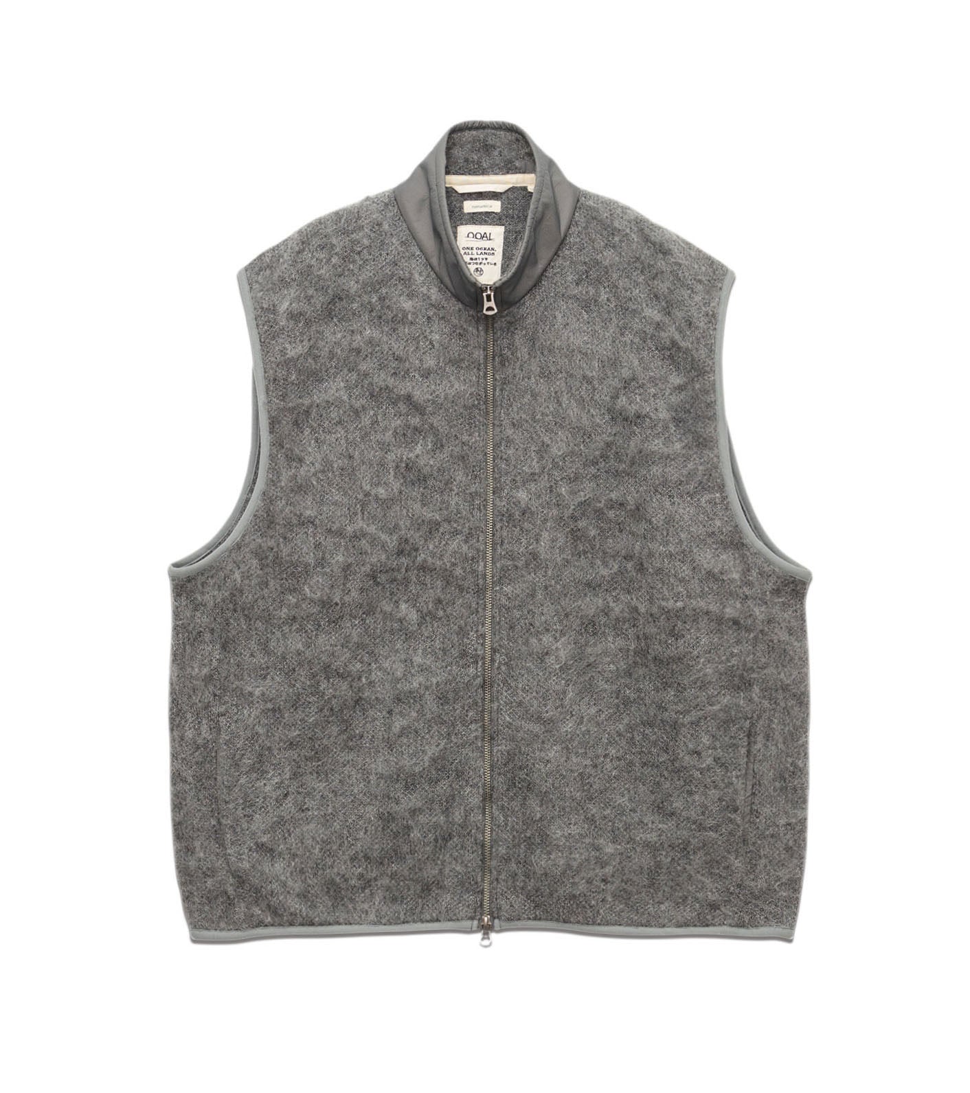 Zip-Up Mohair Vest – nanamica NEW YORK