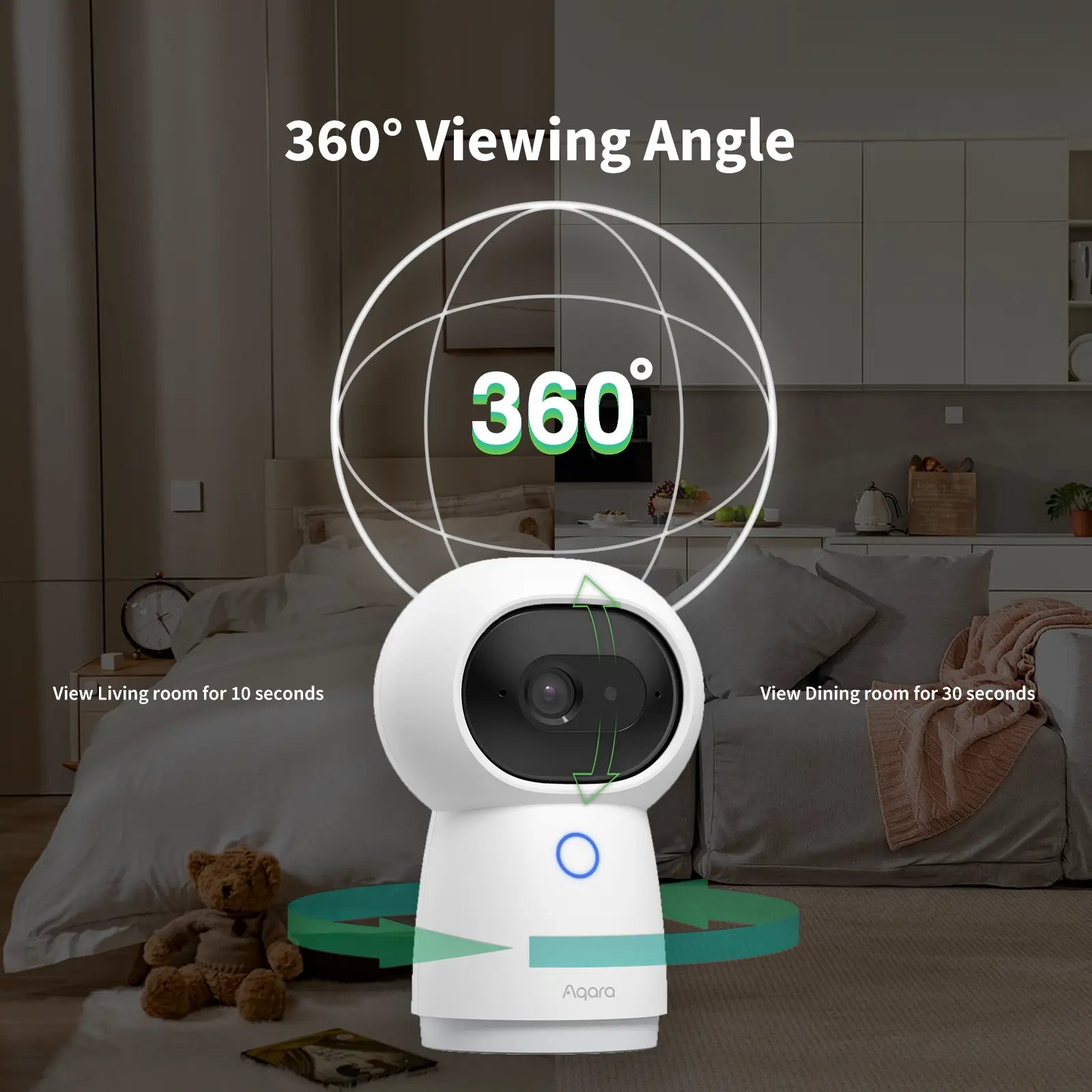 Aqara Camera Hub G3: 2K Smart Home Security Camera & Zigbee Hub