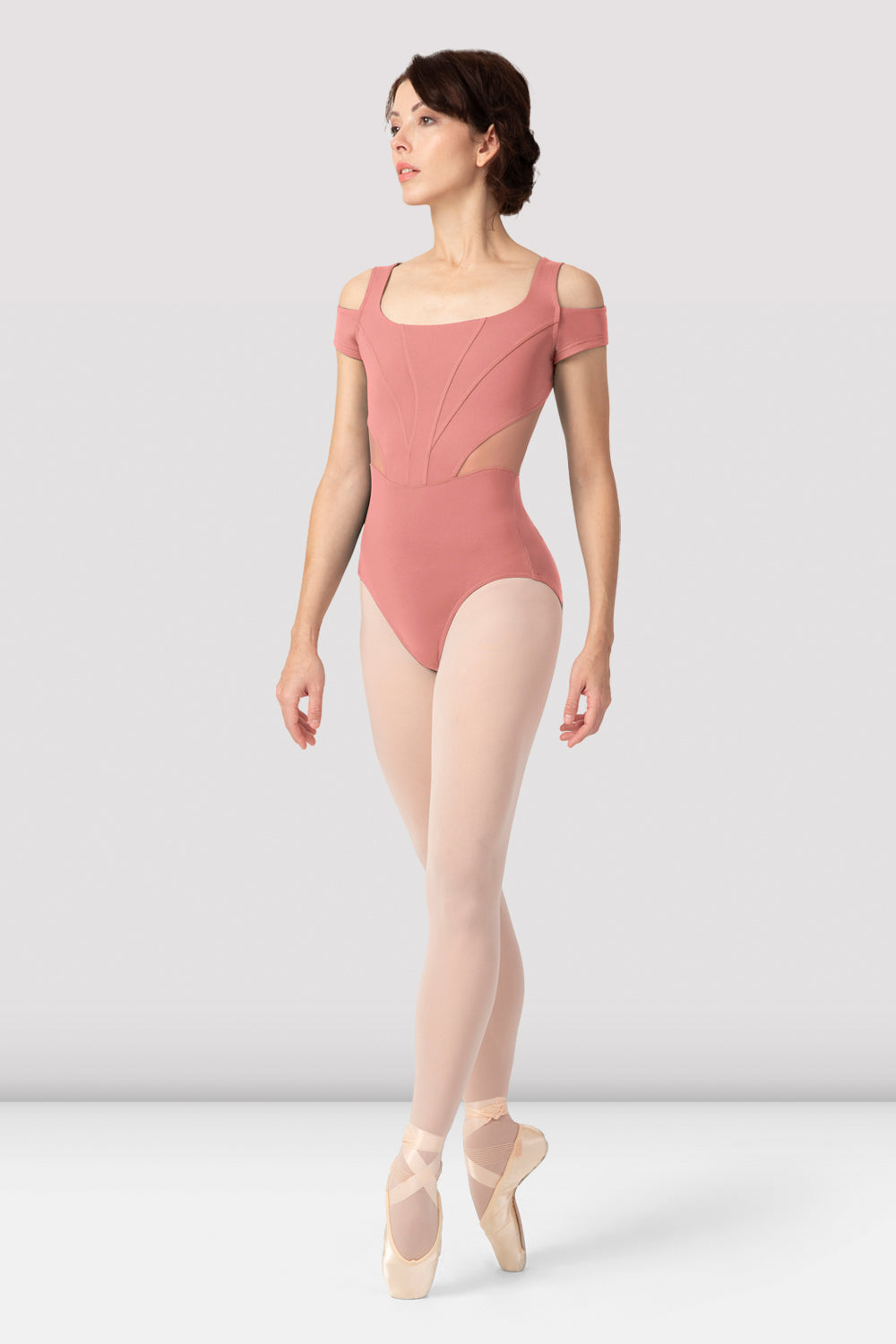 Ladies Boutique Corset Open Shoulder Leotard, Pink – BLOCH Dance US
