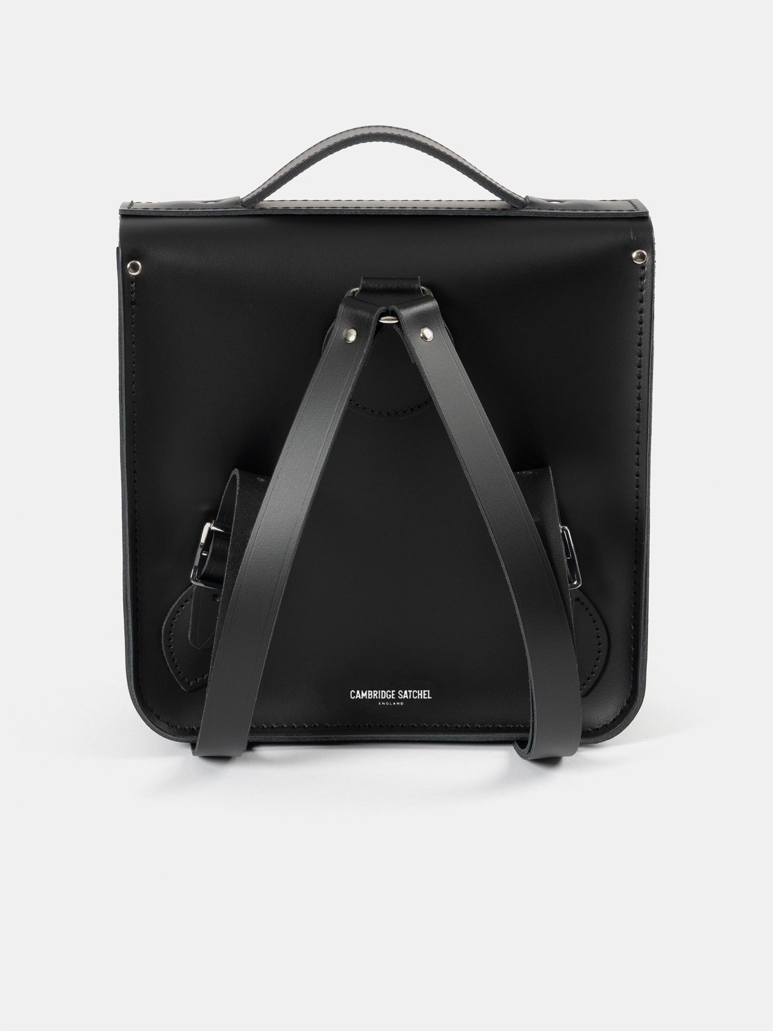 Portrait Small Backpack - Black | Cambridge Satchel