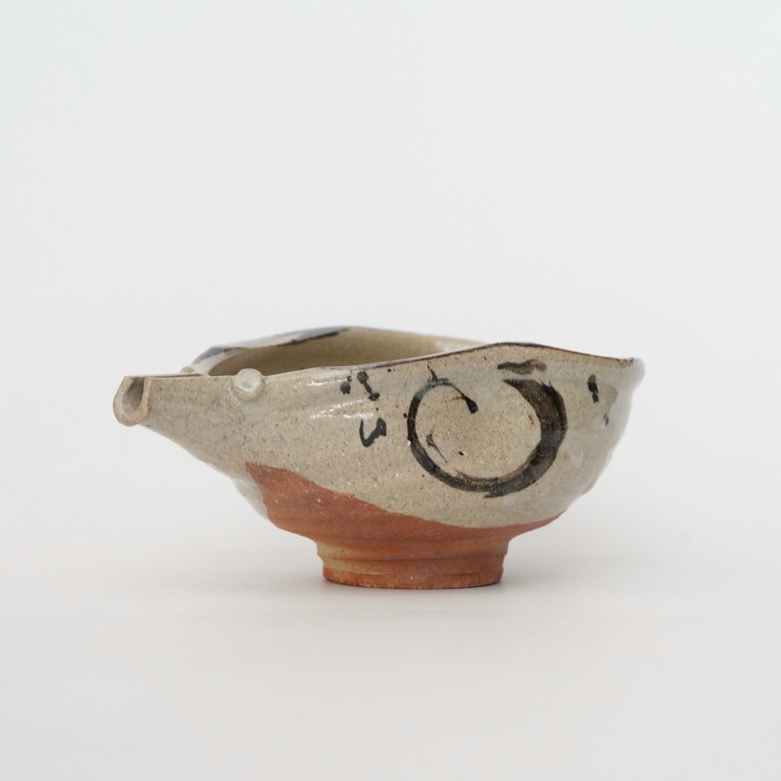 岡本作礼】絵唐津片口 – うつわ御結