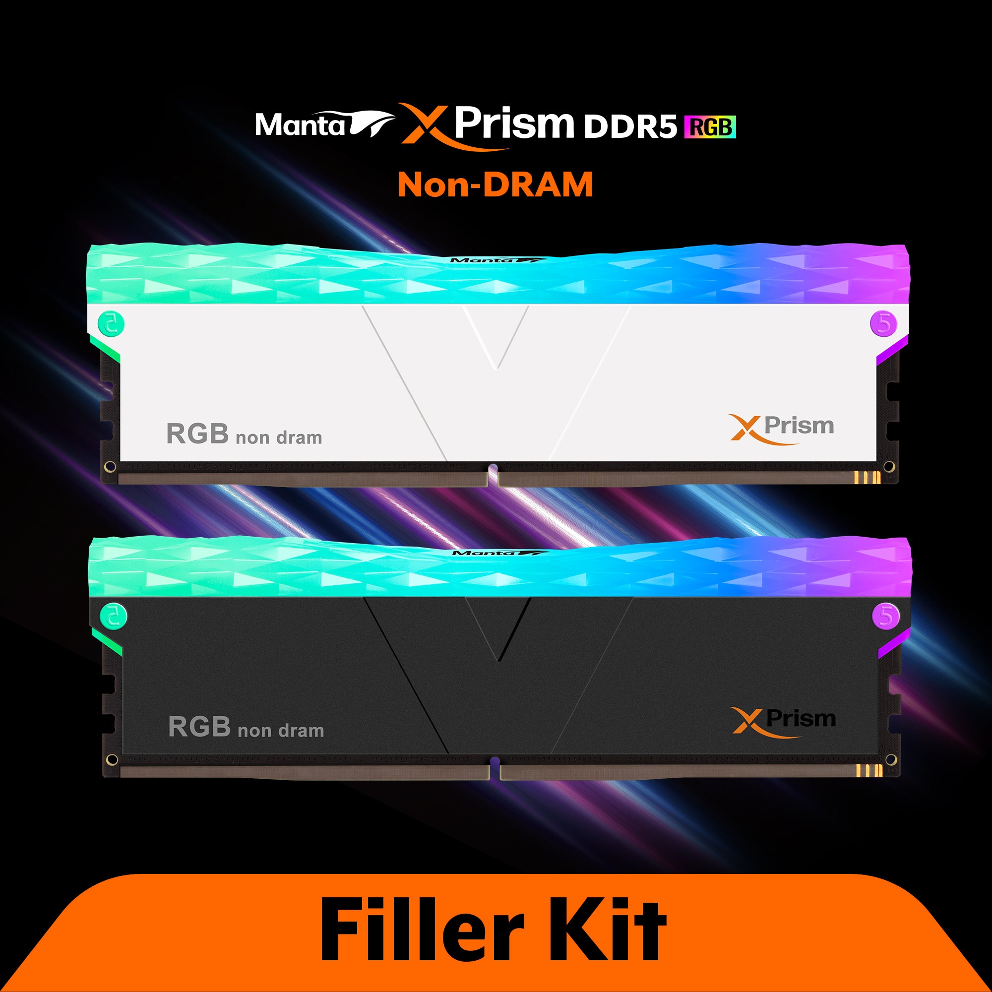DDR5 | [Manta] XPrism RGB | INTEL XMP | RGB Filler kit