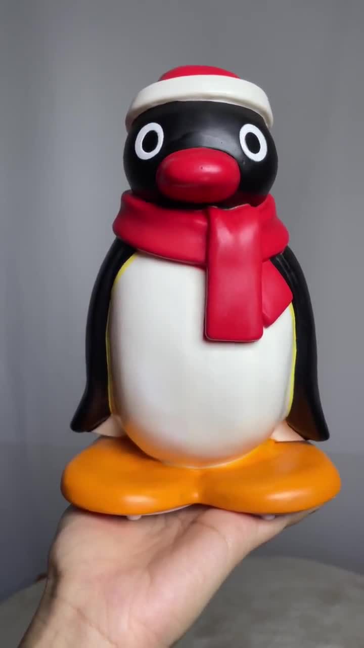 2000年代のヴィンテージPingペンギンおもちゃ、中古、クリスマス
