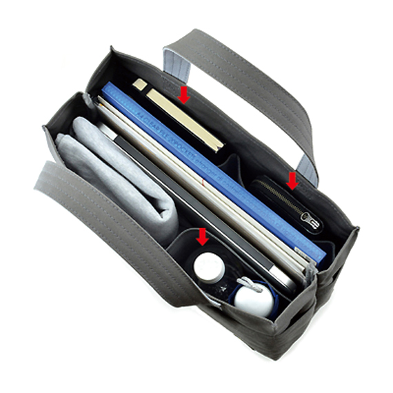 D472：スクエアポケポケトート／A4 | バンナイズ | 鞄はやっぱり実用品