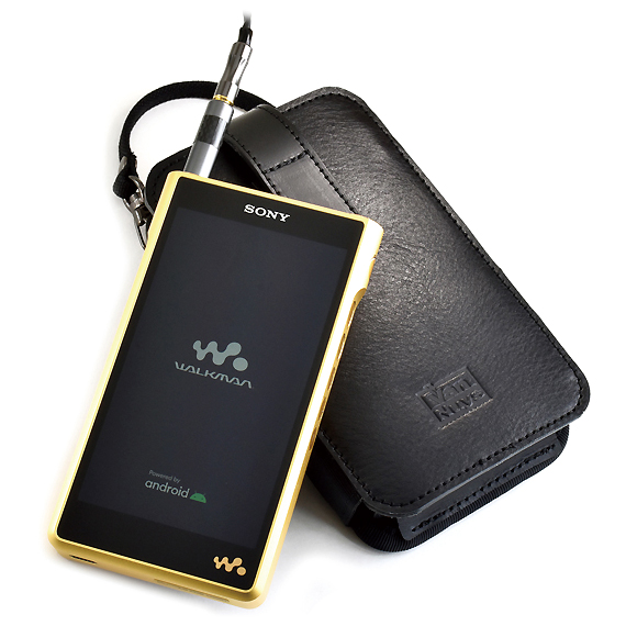 E313：SONY NW-WM1ZM2／NW-WM1AM2用完全無欠の縦型キャリングケース