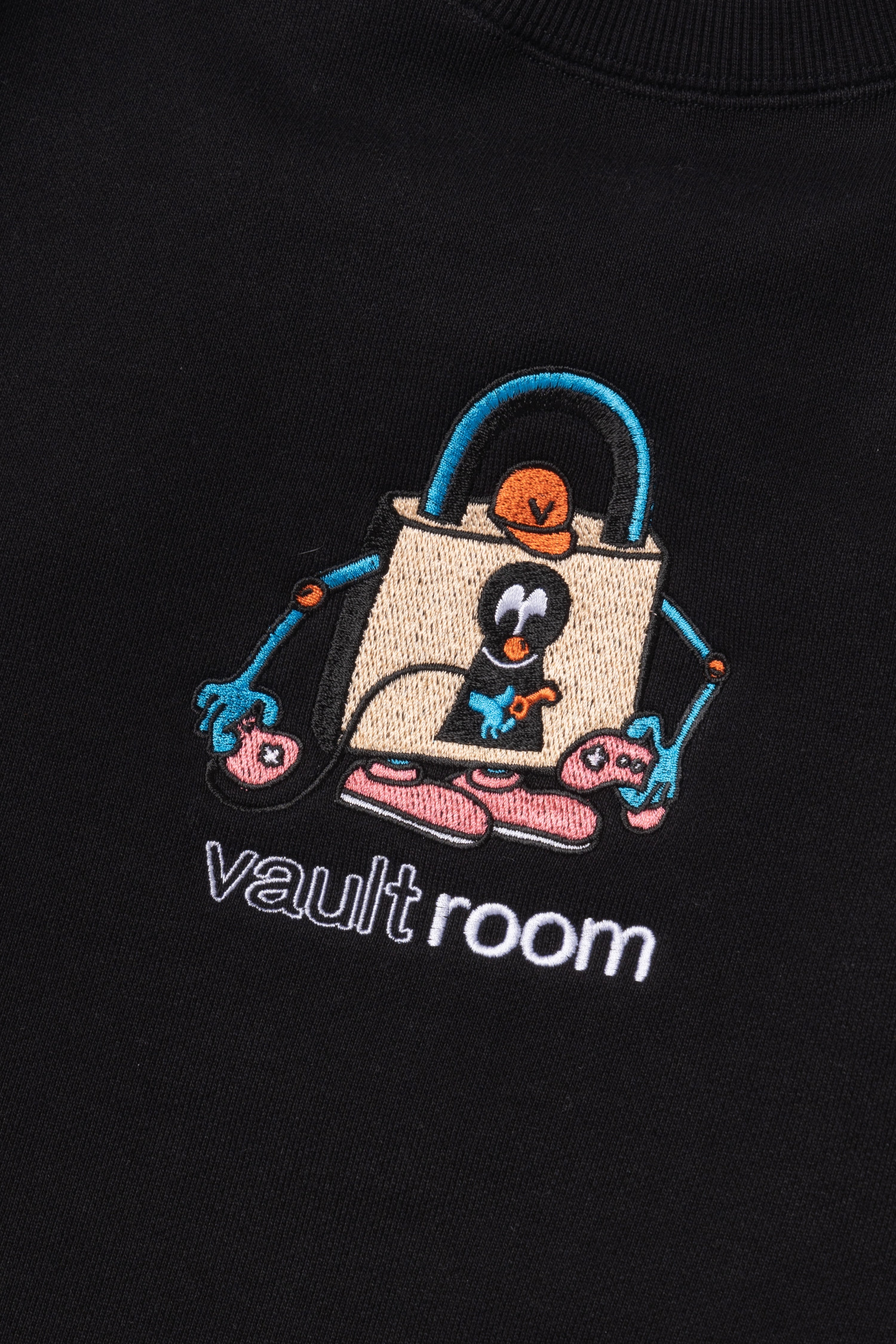 VAULTROOM ICON CREWNECK / BLACK