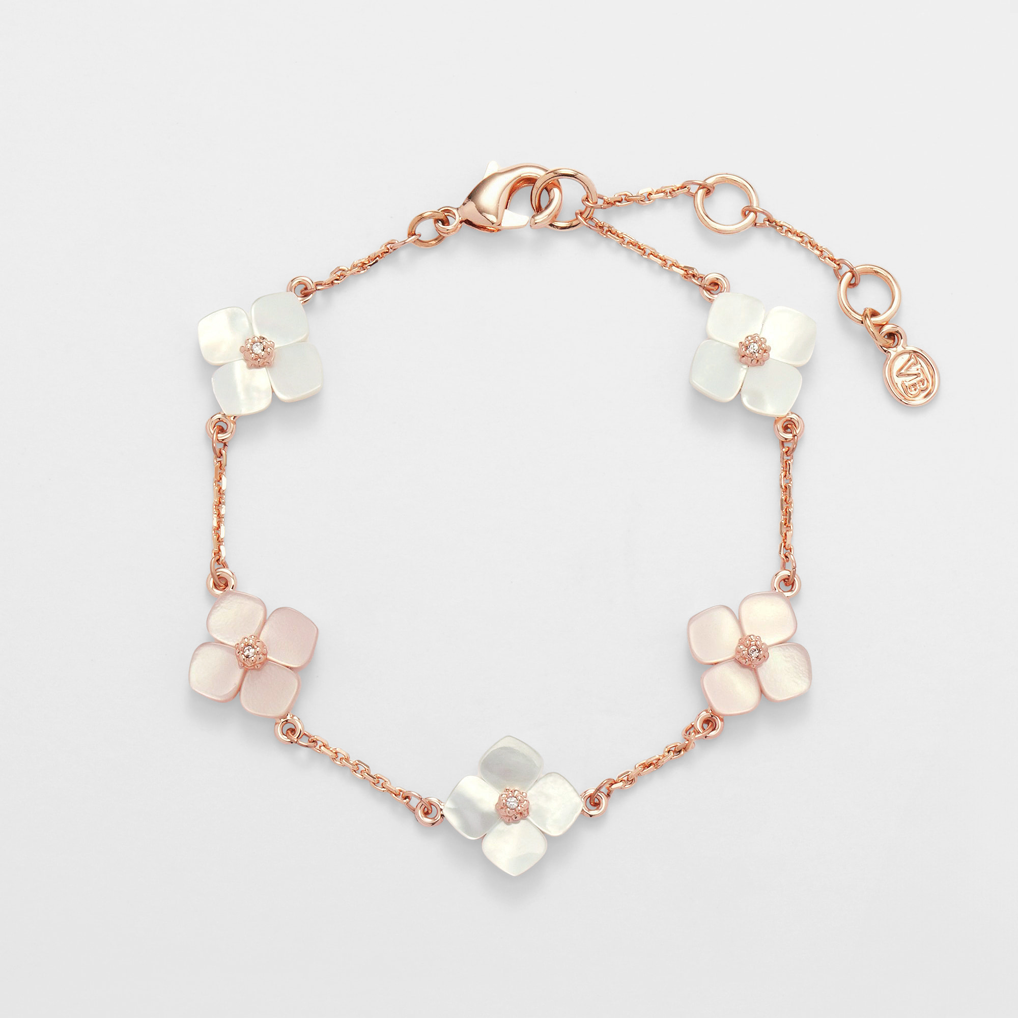 VBMB3053LSXP シェルフラワー ブレスレット｜ブレスレット｜ヴァン