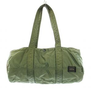 吉田カバン タンカー ハンドバッグ ミニボストンバッグ ナイロン 緑