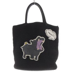 フォックスファーバッグ ハンドバッグ イエロー（2022/06/08買取