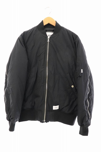 ダブルタップス WTAPS 18AW I AM JACKET NYLON TAFFETA MA-1 ナイロン