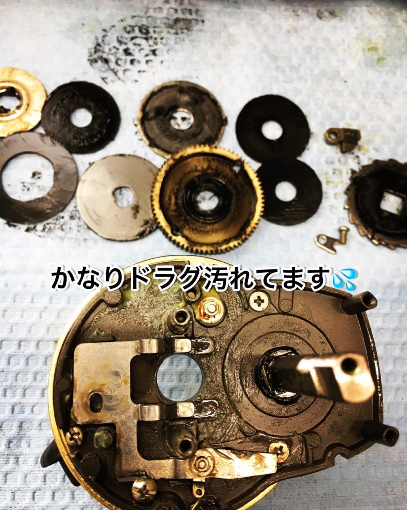 シマノ スコーピオン オシアジガー1500 オーバーホール - 関西・兵庫で