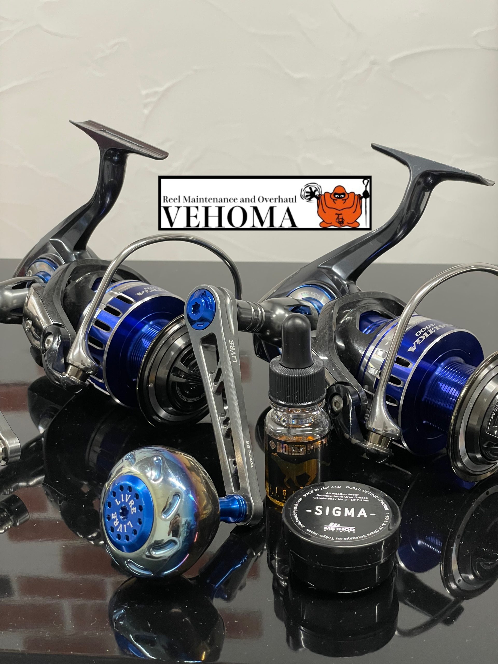 ダイワ 15ソルティガ4500 4500H オーバーホール マグオイル切れ - 関西