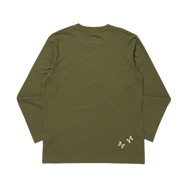 Arch Logo Butterfly EMB LS Tee | buddix | VERTICAL GARAGE OFFICIAL
